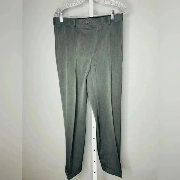 Stafford Other - Stafford Classic Fit Travel Dress Pants Dark Gray Men's Size 34 x 30